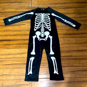 Authentic kids skeleton outfit!